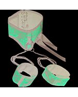 colar de postura com algemas