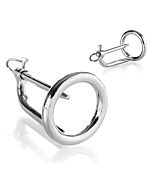 Metal duro pau 45 milímetros teardrop