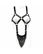 Corpo de couro expostos mulher corpo