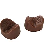 Chocolates de chocolate anus 6 unidades
