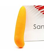 Saninex mini-vibrador emocionante mulher laranja de multi