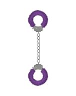 bainhas de perna prazer Ouch com pelúcia roxo
