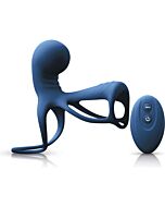 Renegade gladiator funda con plug y vibrador - azul