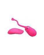 Luv-pop huevo vibrador con mando - rosa