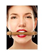 gag de madeira preta Ouch