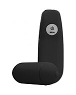 Wireless huevo vibrador - negro