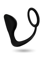 Addicted toys plug anal con anillo pene negro