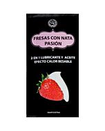 Monodosis lubricante fresas con nata -10ml