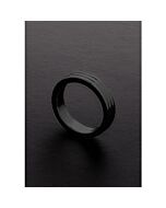Golden black ribbed c-ring (10x45mm)