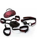 restrições kit escândalo para cama