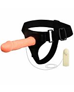 Baile harness passionate hueco vibrador 18cm