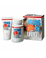 Penis XL cápsulas e creme duo pacote
