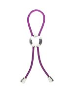 Lila pênis anel ajustável