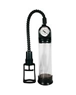 Bomba erecção com manometro preto