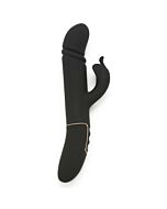 Vibrador de pulso de dois pontos G - preto