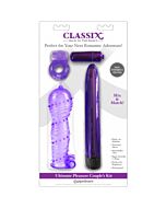 Kit Bala Roxa Texturizada