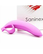 Saninex de banana dildo rosa orgásmica fantasia