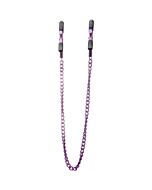 alicates ajustáveis ​​Ouch ao violeta mamilos