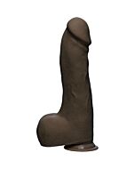 Mestre dildos ultraskyn 25.04 cm - negro