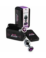 Mini Roxo: Plug Anal de Metal