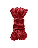 Kink cuerda de bondage hemp 1524x0,6cm - rojo