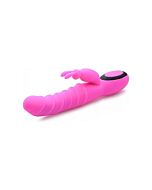 Flushed 12x self-heating vibrador rampante