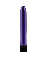 Metallic lilás 17 centímetros vibrador clássico