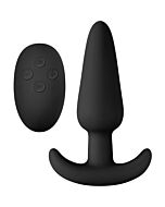 Renegade rumble plug vibrador de silicona - negro