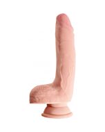 King cock - pene realístico con testículos triple densidad 24x10cm