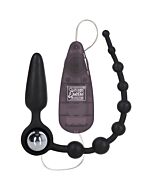 Booty call booty double dare bolas anales silicona negro