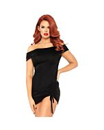 Vestido de hombros descubiertos - negro