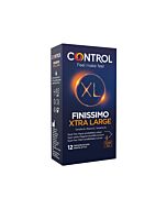 Preservativo Control Finíssimo XL 12 unidades