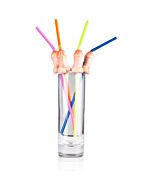 Pajitas sexys forma de pene