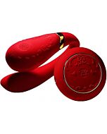 Zalo fanfan con mando para  parejas - rojo