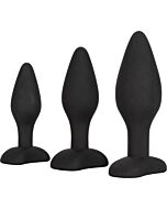 Kit plug anal silicona