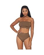 Conjunto de microfibra opaco - caramelo