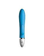 Esmagamento afago suportar vibrador azul