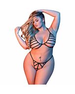 Conjunto com alças - preto