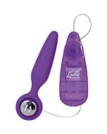Booty call booty glider vibrador anal morado
