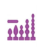 Kit de silicona morado recargable usb - morado