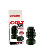 Colt masturbador forma granada
