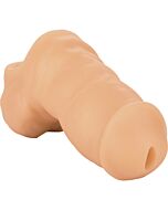 Suporte de silicone macio para fazer xixi - pele