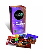 Exs condoms - preservativos sabores 12 pack