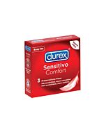 Durex sensíveis suaves 3 pcs