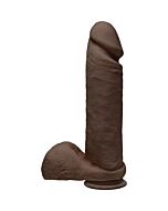 The perfect d pene realístico 20 cm chocolate