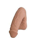 Embalá-lo Dark Brown pesada pénis realstico