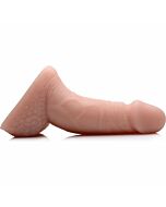 Seu empacotador de bojo - vibrador com testículos - leve