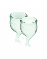 Satisfyer se sentir seguro copa menstrual - verde