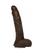 Jason luv pene realístico 20cm - marrón