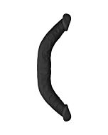Dildo doble - 48cm - negro
